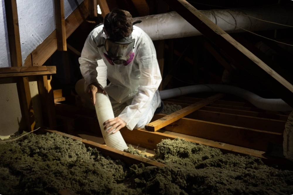 Attic Insulation Removal