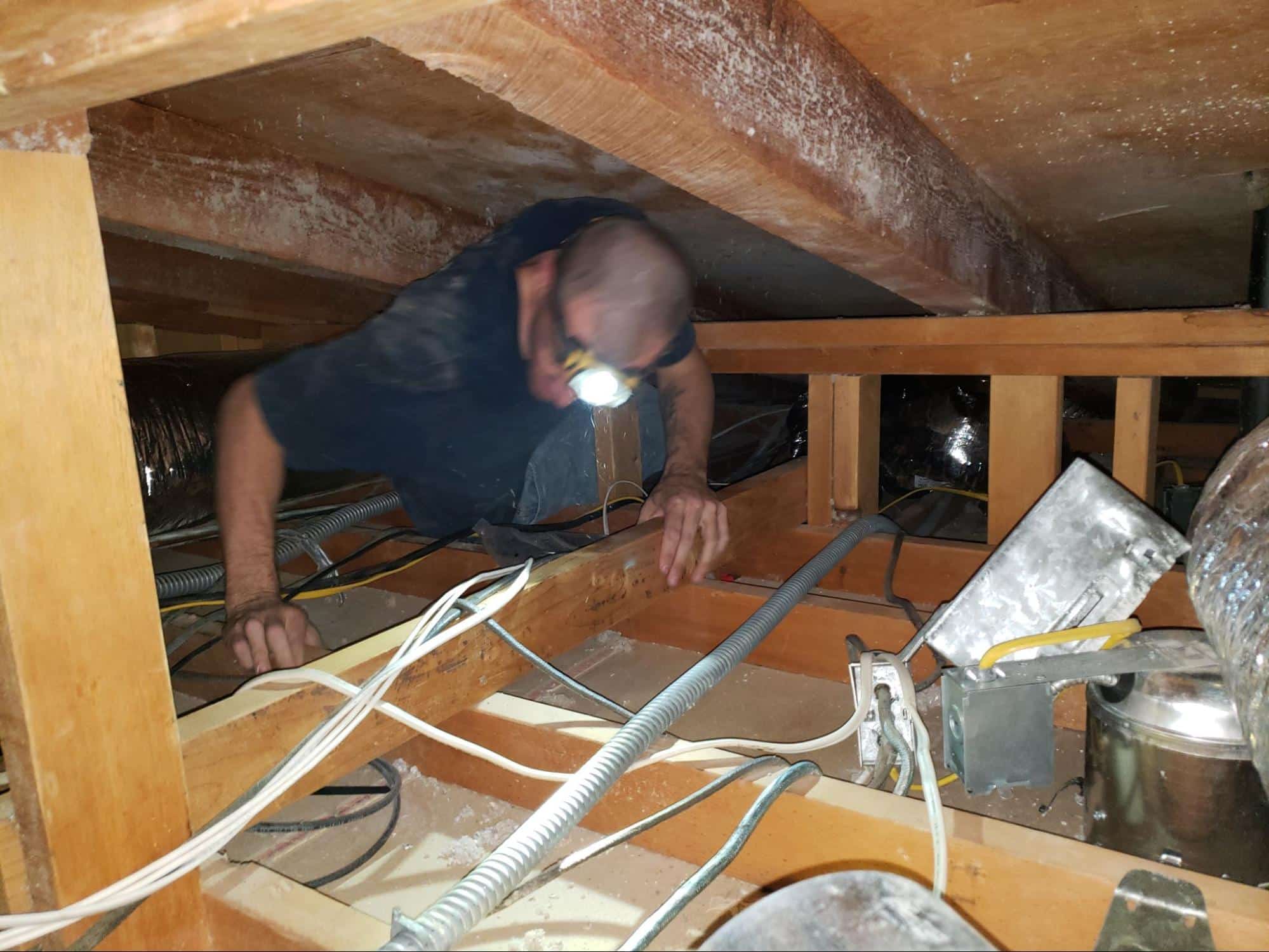 attic blown insulation