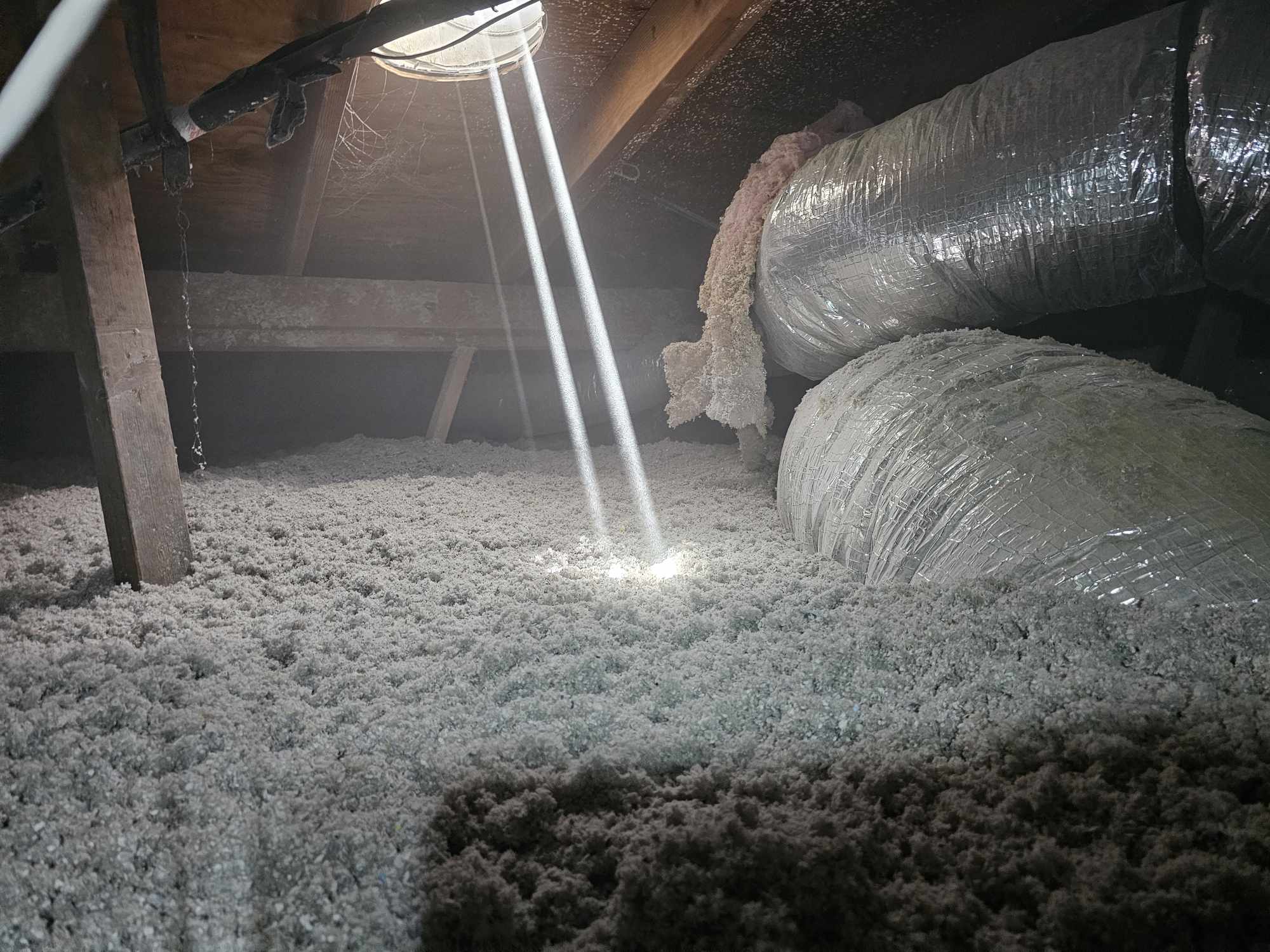 blown-in insulation